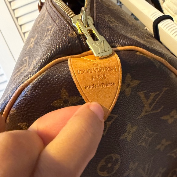 Final price - Louis Vuitton Keepall 45 Monogram Duffel Bag in Brown and Tan - Picture 11 of 15